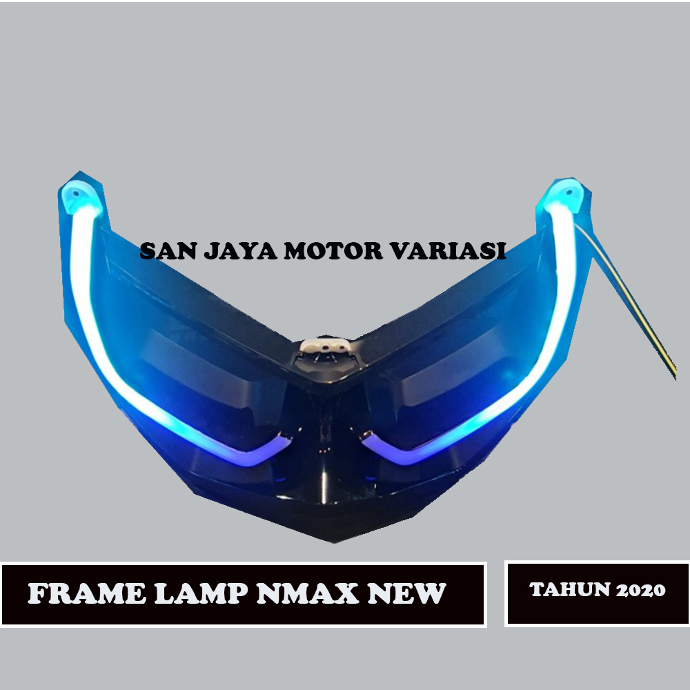 frame headlamp nmax new custom lazy bahan original