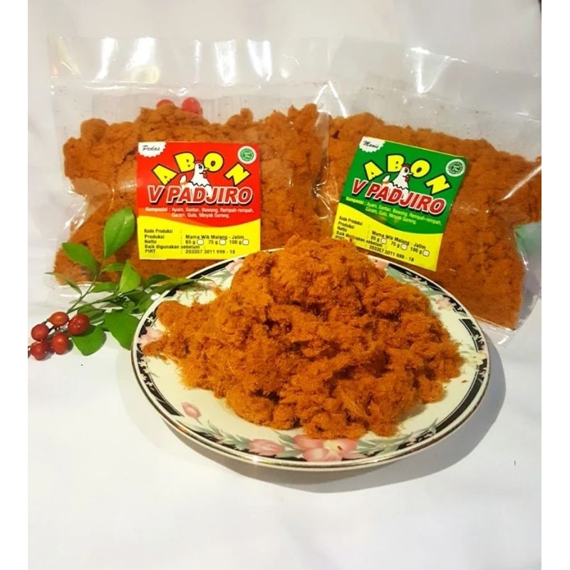 

Abon Ayam V Padjiro 75gr