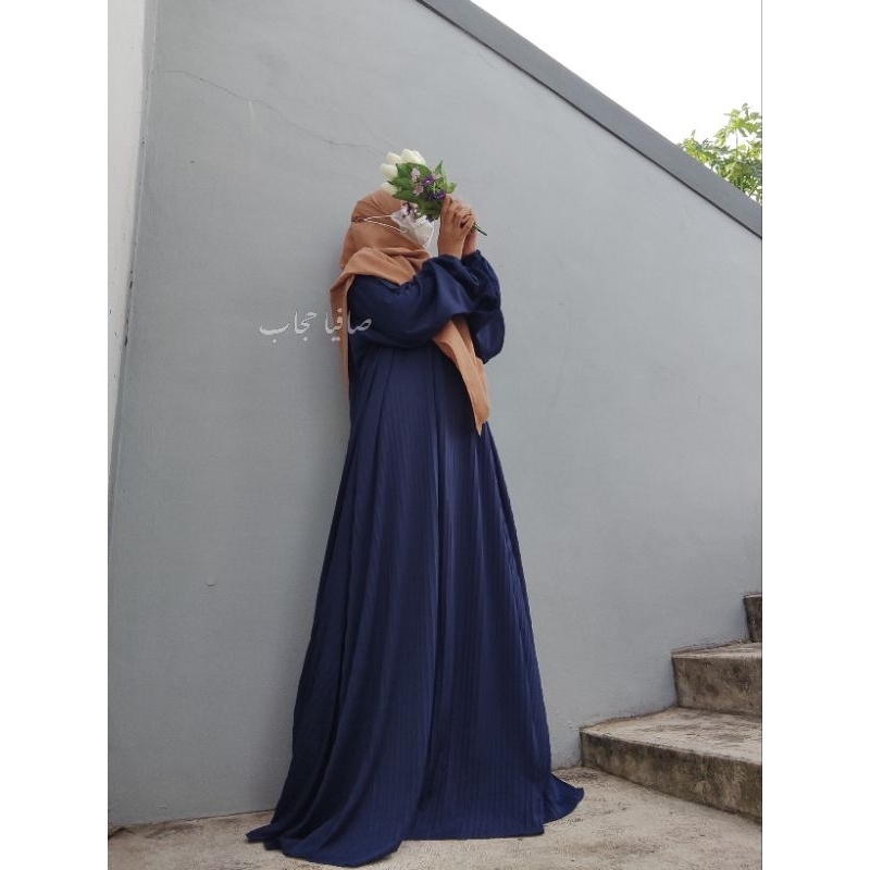 Gamis Plisket Sabila