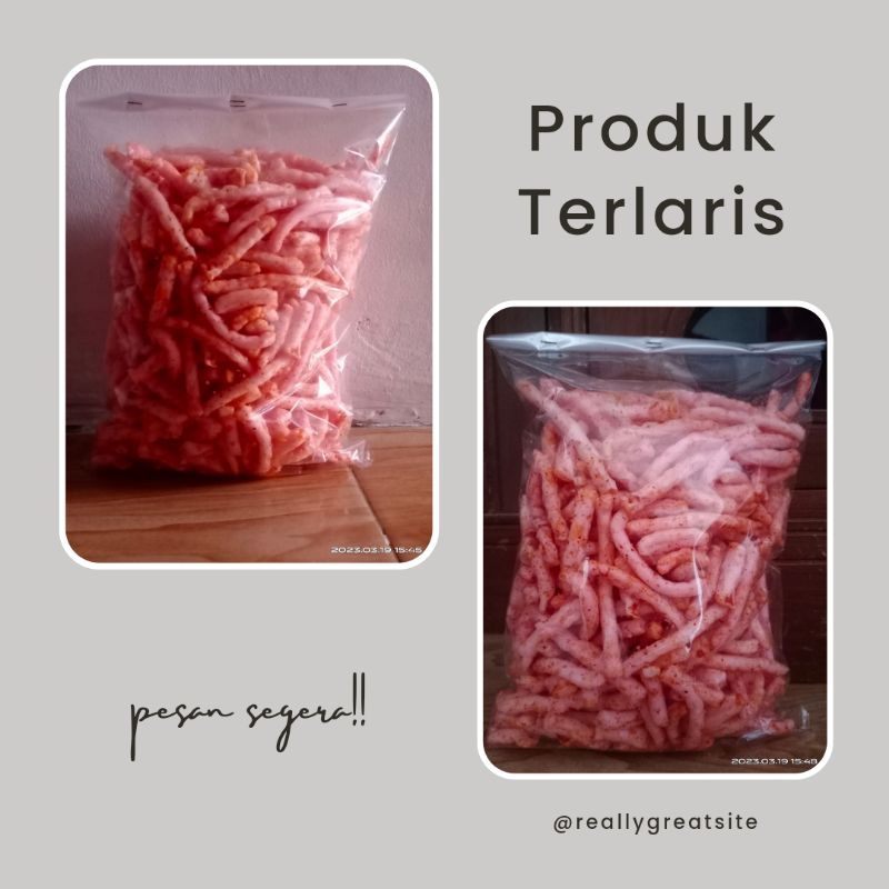 

kerupuk cubit cubitan / KHAS TASIKMALAYA