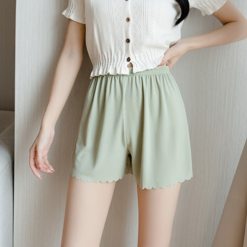 Celana Pendek Korea Wanita Manis Lembut Kain Serat Es Cute Santai Celana Tidur Hot pants Short pants  099