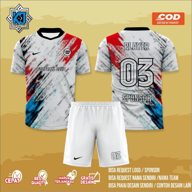 JERSEY FUTSAL DESAIN CUSTOM