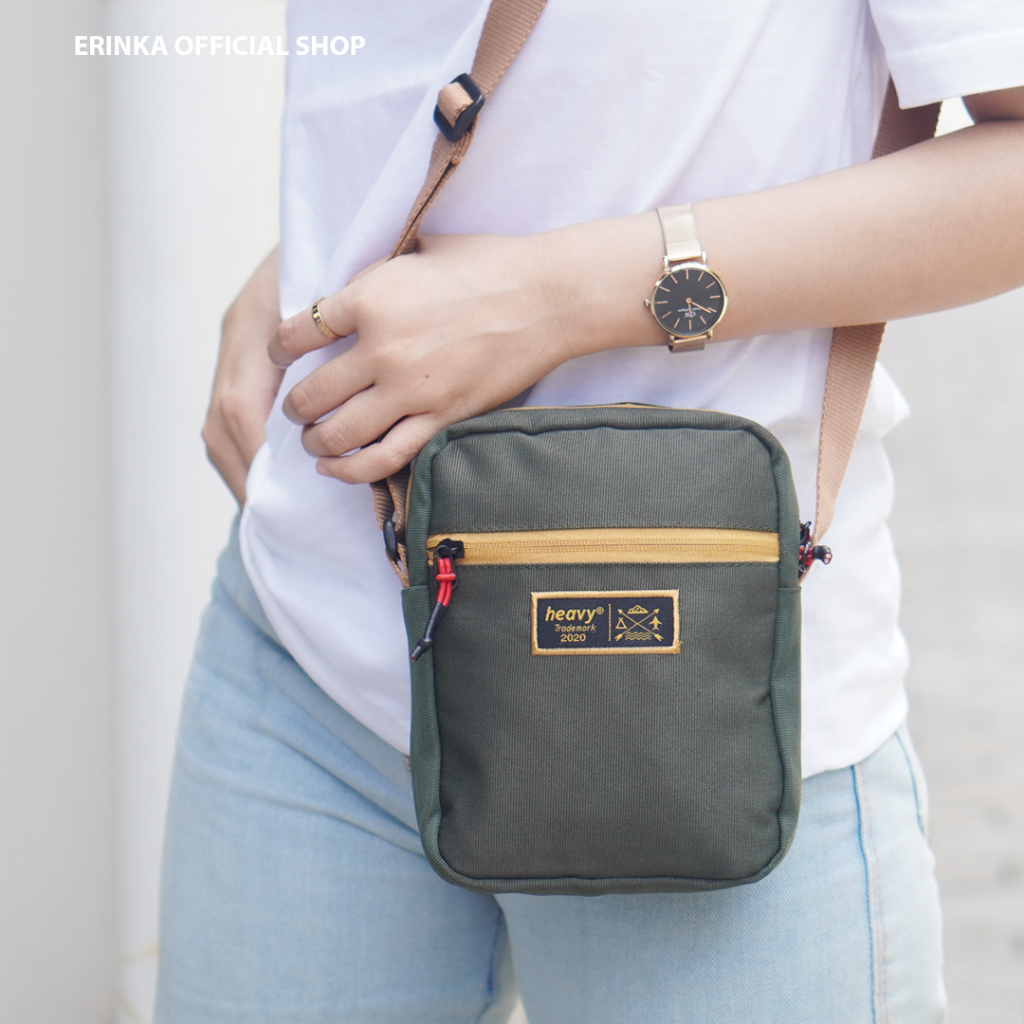 [HEAVY.BAG] SLINGBAG ORIGINAL HEAVY. TAS SELEMPANG . SLINGBAG HEAVY