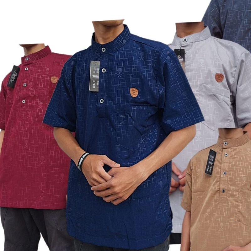 baju koko AL HAWARI kurta koko qurta baju muslim koko embos kurma