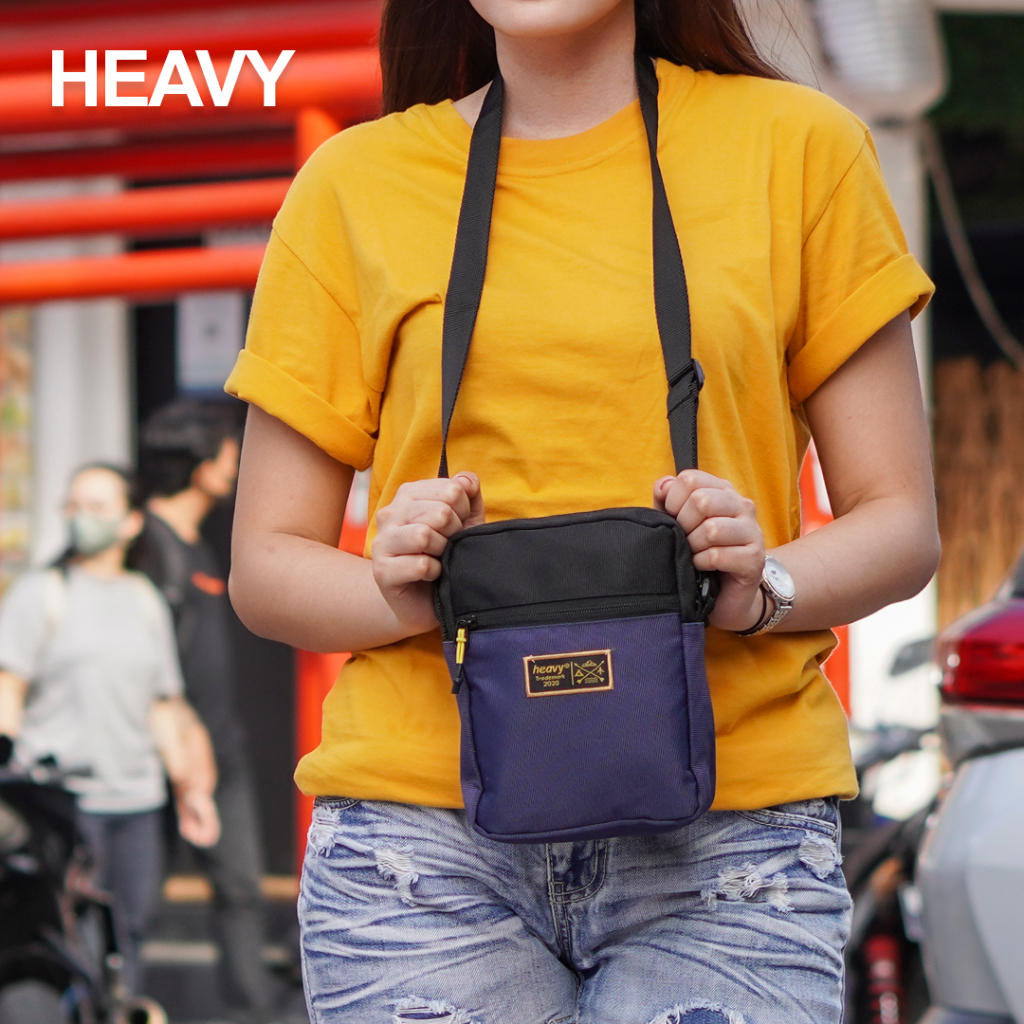 [HEAVY.BAG] SLINGBAG ORIGINAL HEAVY. TAS SELEMPANG . SLINGBAG HEAVY . TAS PRIA HEAVY . SLINGBAG MINI