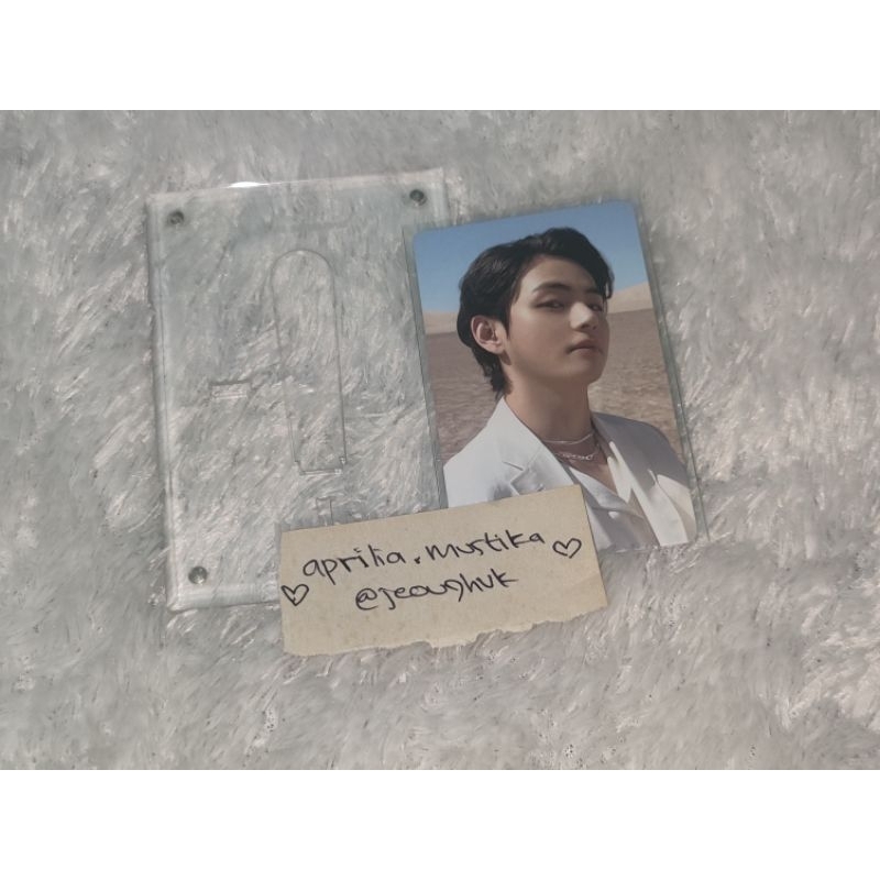 [OFFICIAL] PC Photocard POB PROOF WVS TAEHYUNG V BTS + AKRILIK