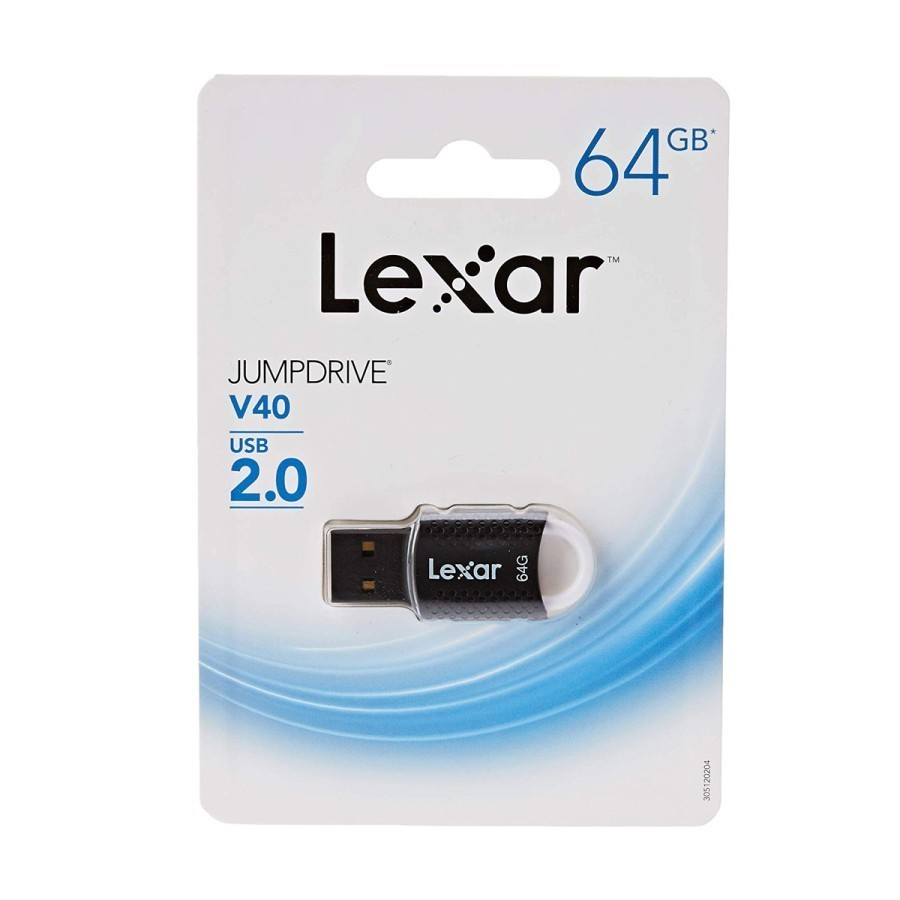 Lexar JumpDrive V40 USB Flashdisk 64Gb USB 2.0