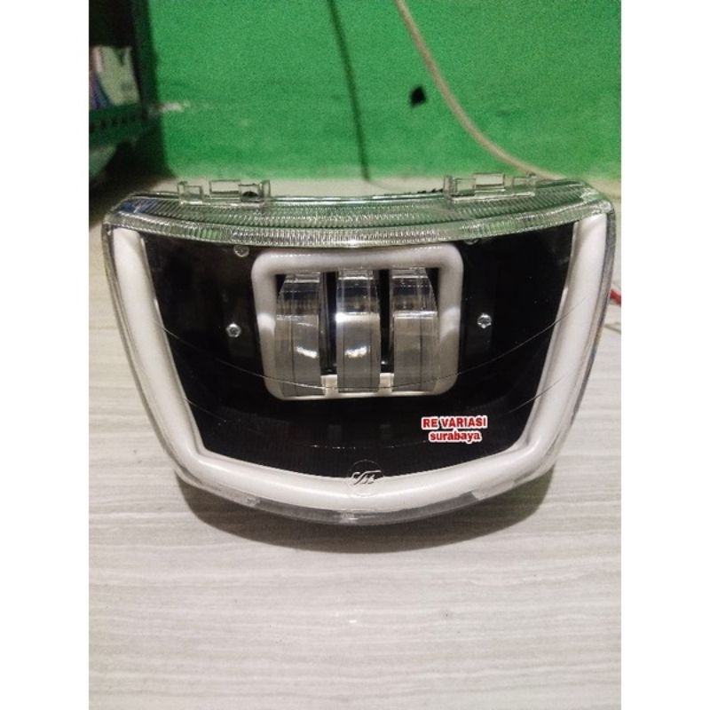 Reflektor Lampu Depan Daymaker Fizr F1ZR Set Alis