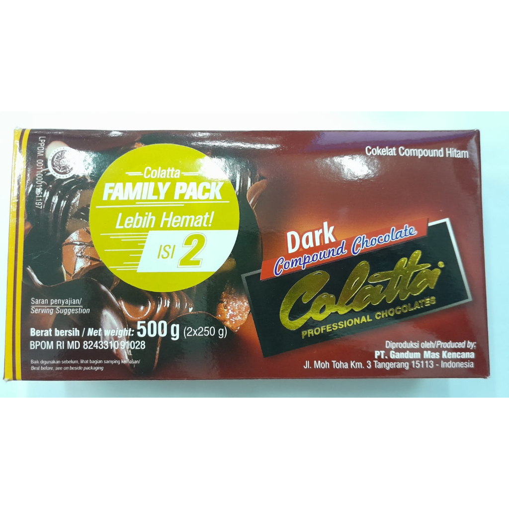 

Colatta dark compound 500 gr