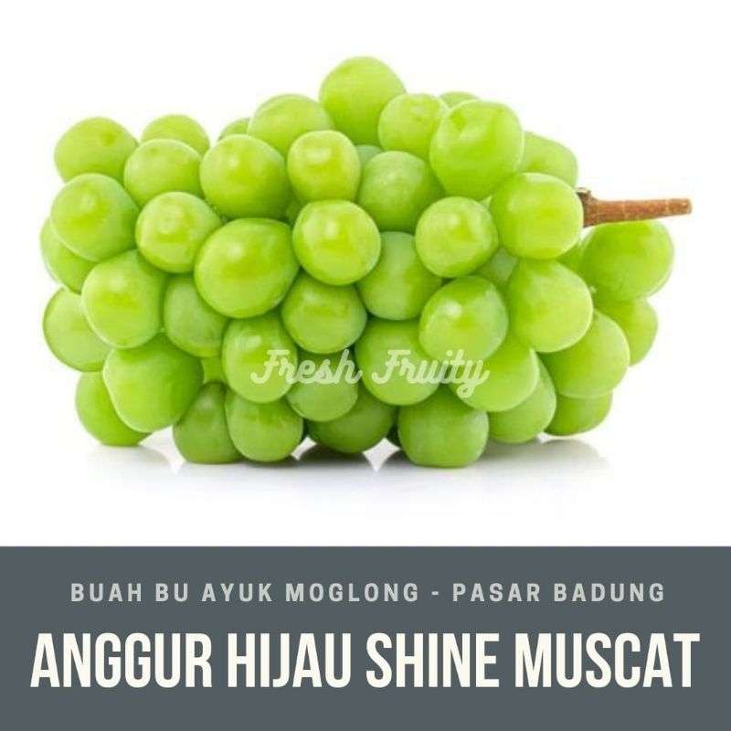 

anggur hijau shine muscat/pack