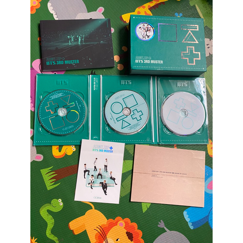 BTS 3RD MUSTER ARMY ZIP/ DVD BTS army Zip/ BTS 3rd muster/ album BTS/ photocard BTS