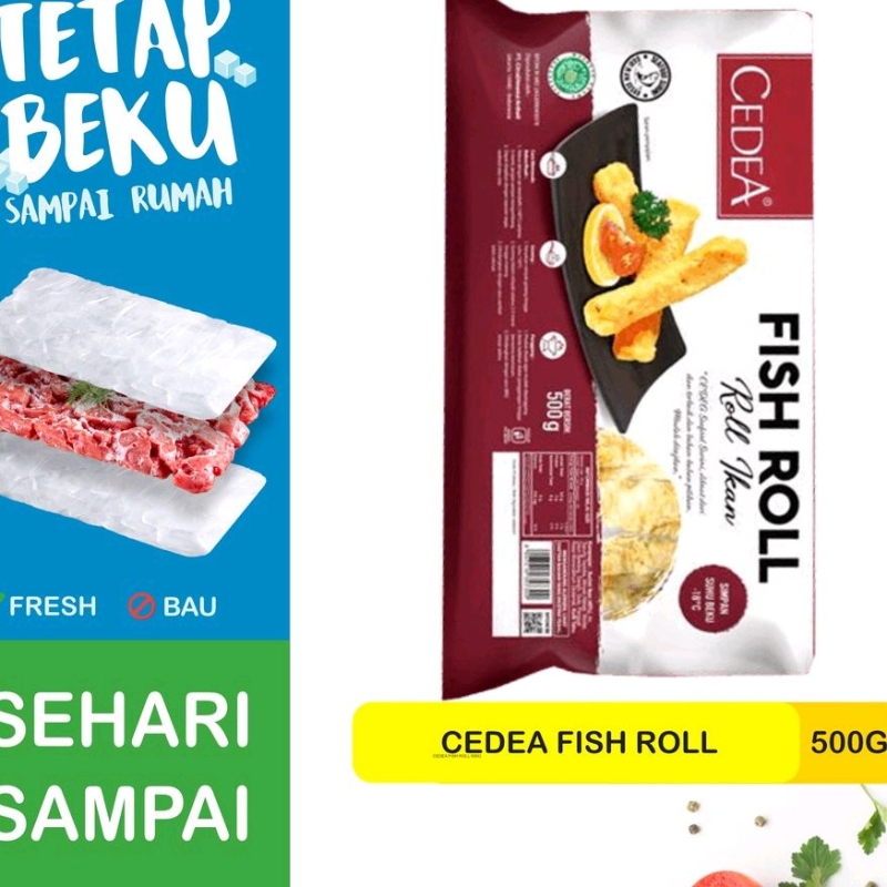 

Fish Roll Cedea 250 500 Gr 1 Kg Frozen Food