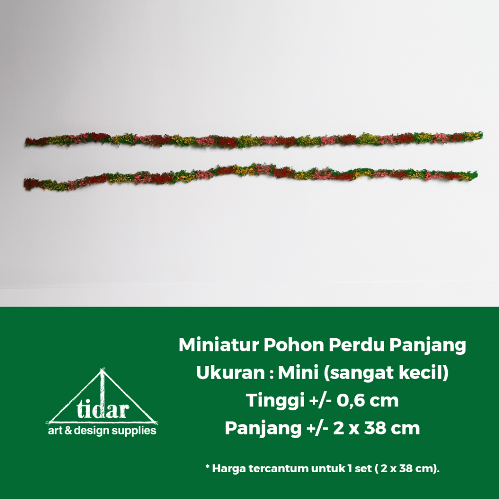 

[MR] MG - Miniatur Maket Pohon Perdu Panjang Berbunga Sangat Kecil / Mini - Tanaman Semak - Rumput