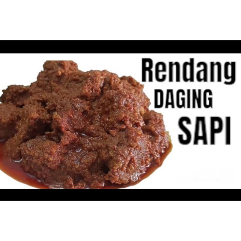 

Rendang Padang Daging Sapi 250gr | Randang asli urang awak