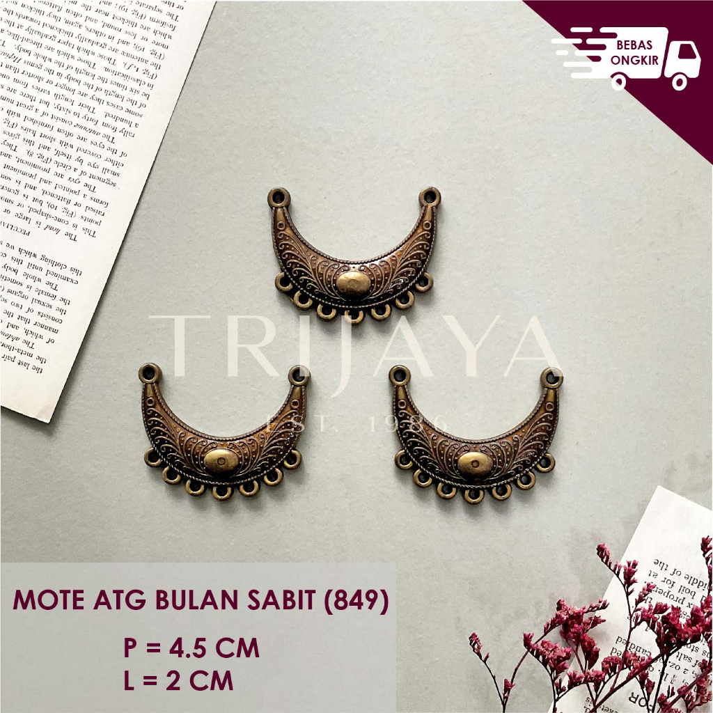Manik Mote ATG Motif Bulan Sabit - Trijaya