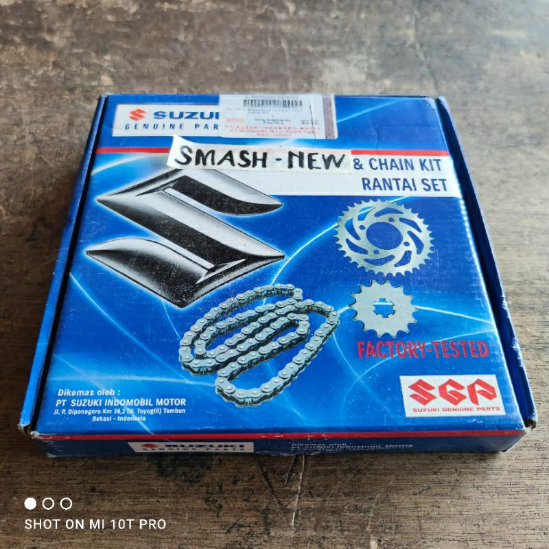 Gear Set Suzuki Smash New Original Suzuki