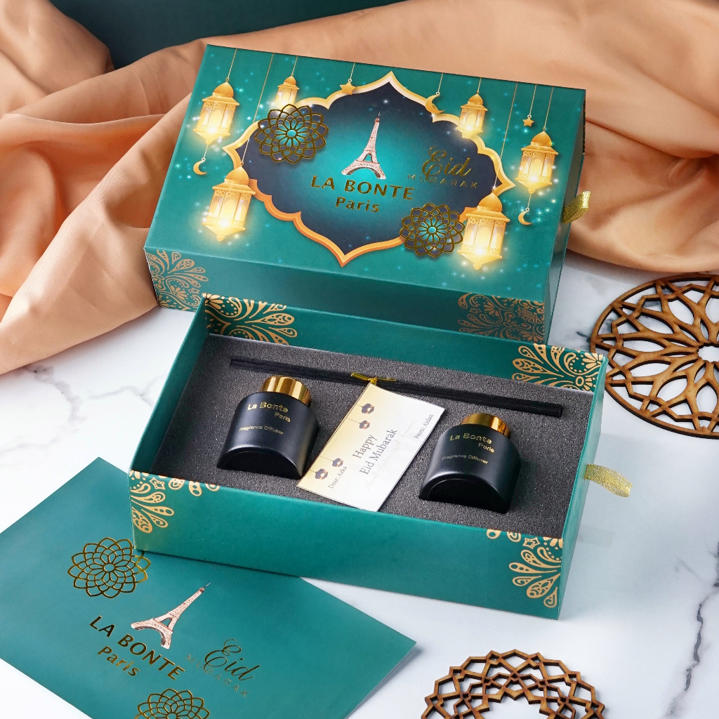 Luxury Giftbox Hadiah Hampers Lebaran Mewah 2 Reed Diffuser By LaBonteParis