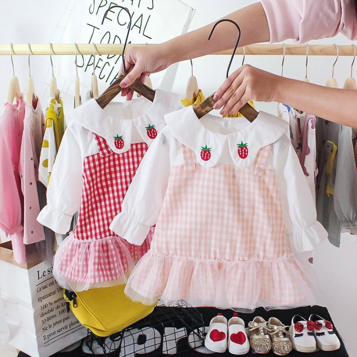 gaun anak perempuan dress anak Dress bayi baju ulang tahun dress korea