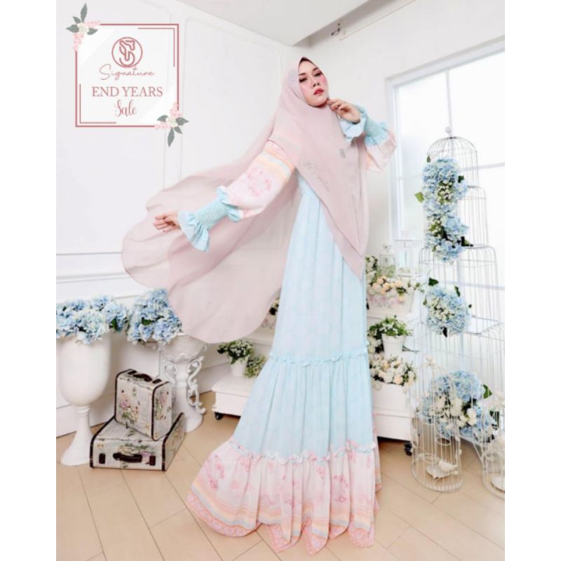 YS SIGNATURE / LAYKA DAILY RAYA SET BY YS SIGNATURE / GAMIS CANTIK / GAMIS PREMIUM