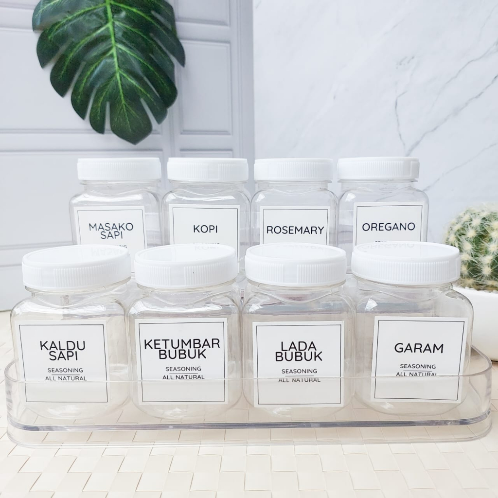 【GOGOMART】HA GRATIS SENDOK - Wadah Tempat Bumbu 200ml / Sambal Wadah Bumbu- 200ml - BUMBU HA