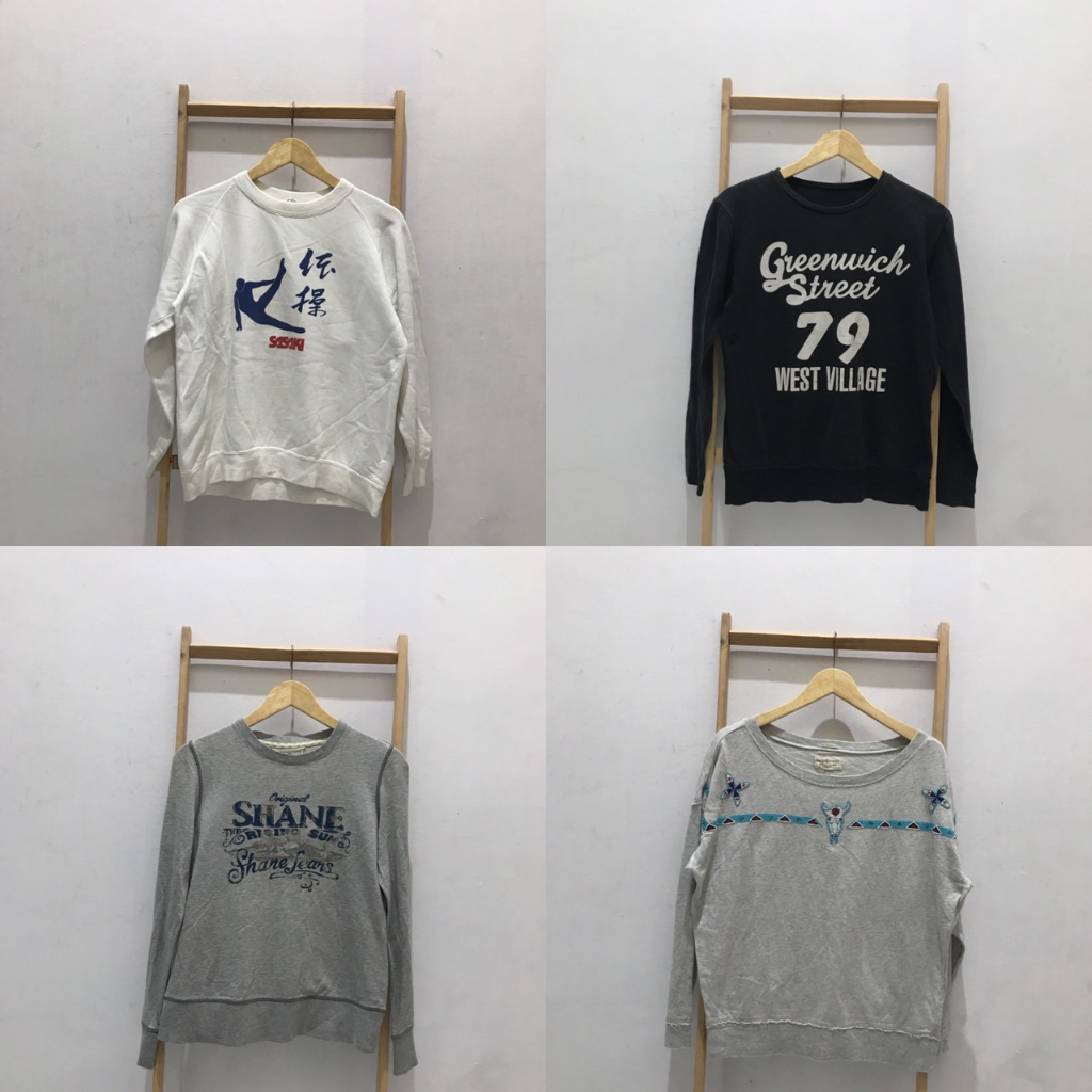 SWEATER CREWNECK THRIFT  VOL.142