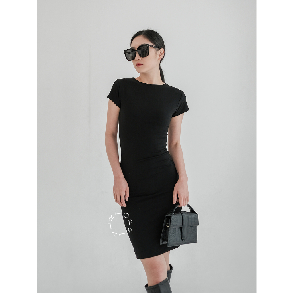 Evertops | Yura Bodycon Dress | Dress Bodycon Wanita