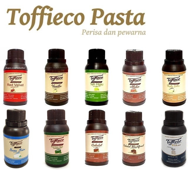 

Toffieco Perisa Dan Pewarna 100 Gr