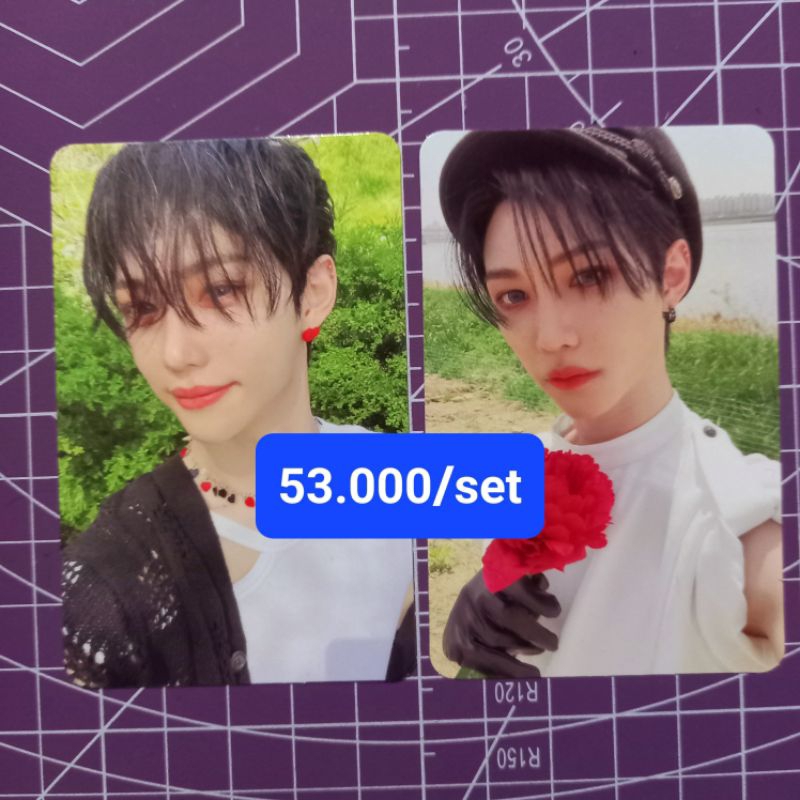 PHOTOCARD FELIX MAXIDENT pc maxi bunga crush love go limited maxi album 5 star benefit pob bene web 
