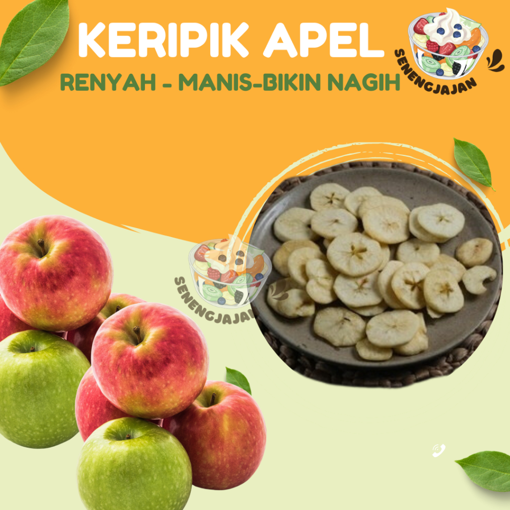 

Keripik Apel Khas Malang Manis Gurih Dan Renyah