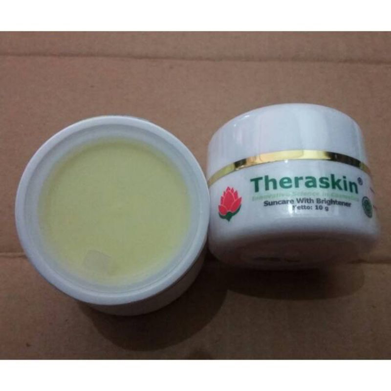 Cream siang malam Whitening Theraskin