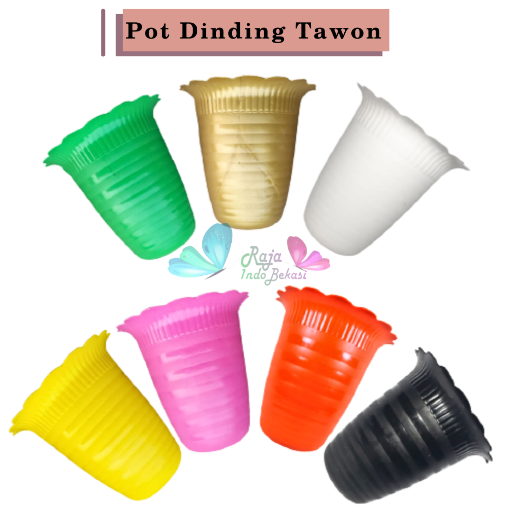 Pot Dinding New Tawon 15 Hitam Putih Gold Hijau Garden Of Love Pot Tempel Ombak Nkt Lavender Argo