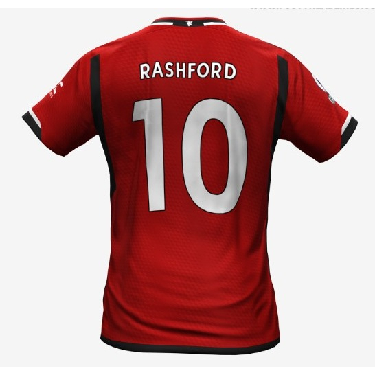 Baju jersey dewasa MU home rashford kaos bola pria Go sepak bola