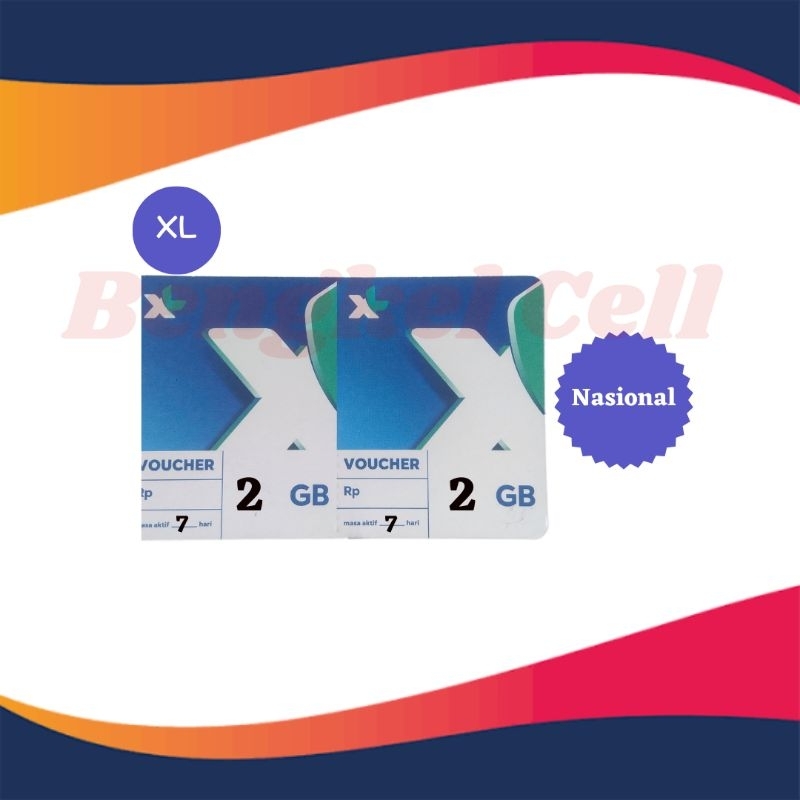 Voucher XL 2Gb 7Hari Nasional