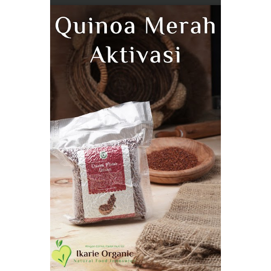 

Quinoa Merah Aktivasi Ikarie Organic by dr. Herlin