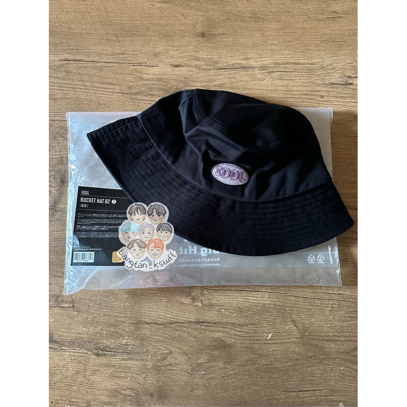 [READY STOCK] OFFICIAL BTS POP UP STORE STAND IDOL BUCKET HAT BTS