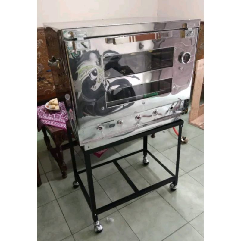 Paket Lengkap OVEN GAS VERSI TERBARU Ukuran 60*40,GAS KUALITAS TERBAIK  VERSI TERBARU GARANSI OVEN G