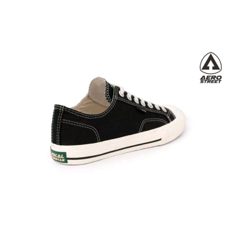 Free kaos kaki - Aerostreet 37-44 Jhosse Basic Low Hitam