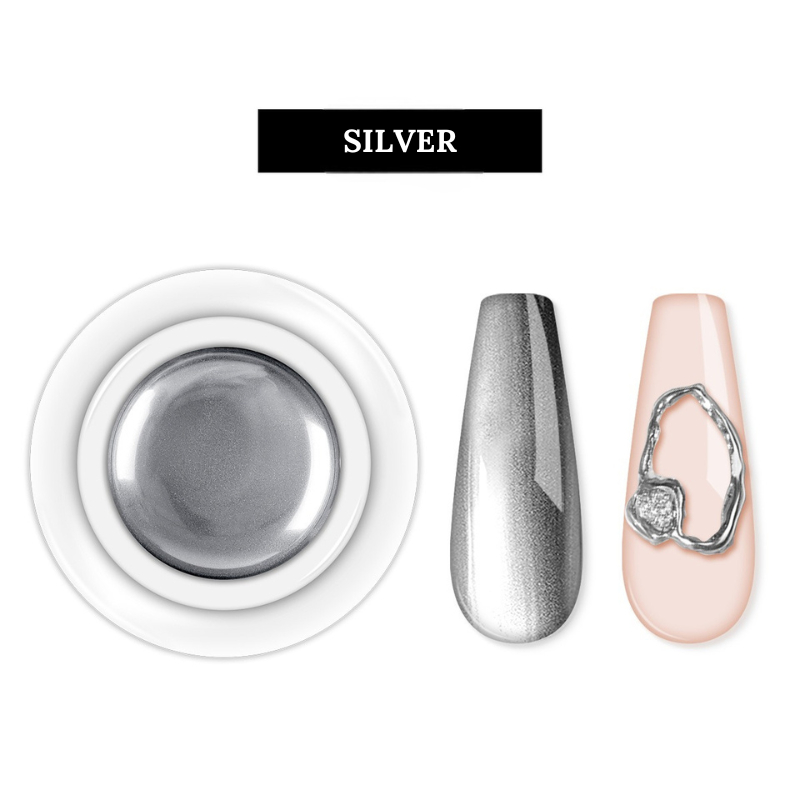 【 COD 】 PAINTING GEL Gold / Painting Gel Silver / Rosegold Gel Liner UV Gel Polish / Gel Painting Gold