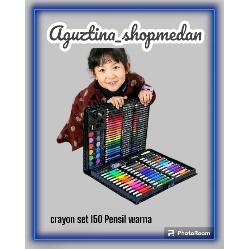 

ART SET CRAYON PENSIL WARNA ANAK TULIS PAUD TK/ART SET CRAYON 150 PICS PENSIL WARNA CRAYON/ALAT MENGGAMBAR MEWARNAI MELUKIS