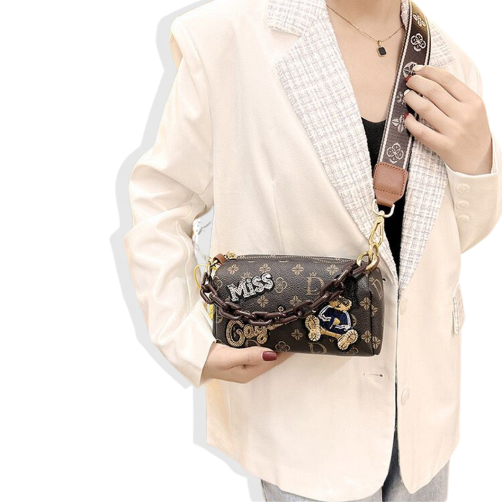 TAS SELEMPANG FASHION WANITA BEAR RANTAI I TAS SELEMPANG I TAS WANITA