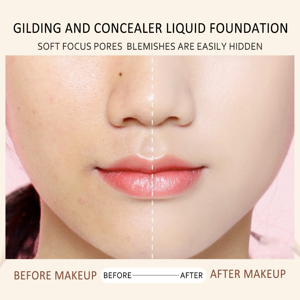 YZS MAKE OVER 24H Weightless Liquid Foundation Matte 30mL waterproof gril air moisturize skin Concealer Face Makeup Madame Long Lasting Matte Oil control original kosmetik