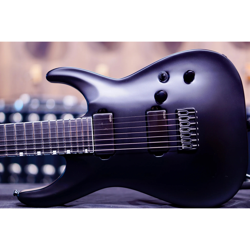 ESP E-II Horizon NT-7B Hipshot Black satin ES2193223