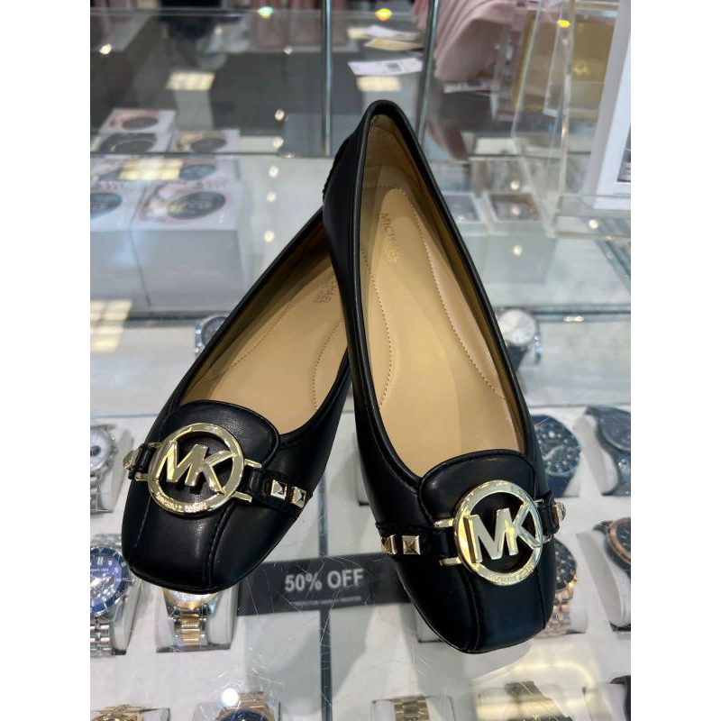 Michael kors fulton shoes black/sepatu mk ori