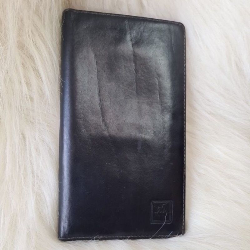 LEATHER WALLET DAVID* BLACK