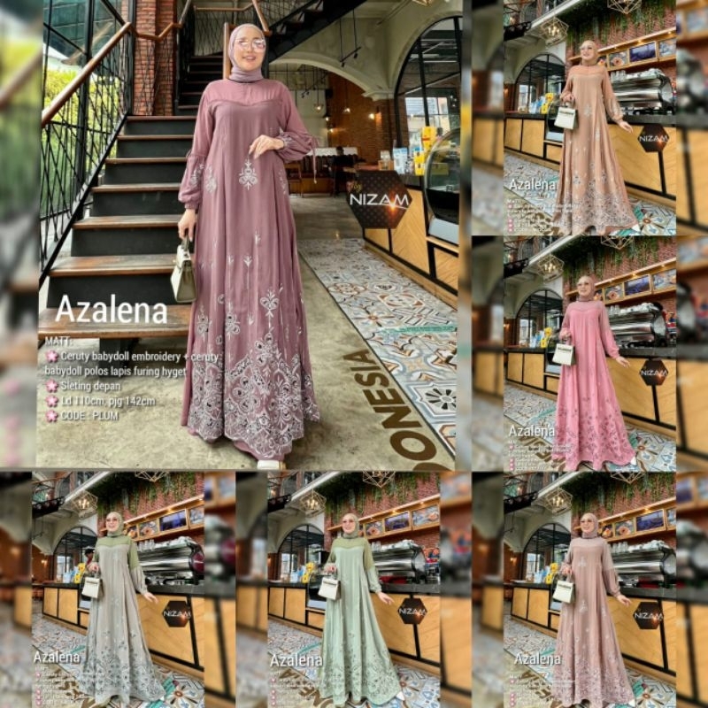 GAMIS// AZALENA MAXY BY NIZAM {RESTOCK}
