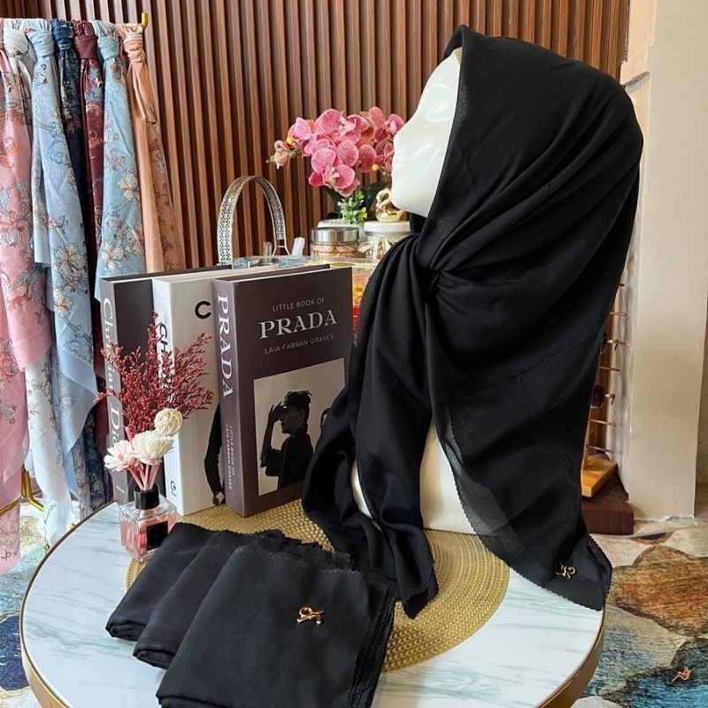 Lasercut Polos by Journey scarves | jilbab polos premium by journey scarves