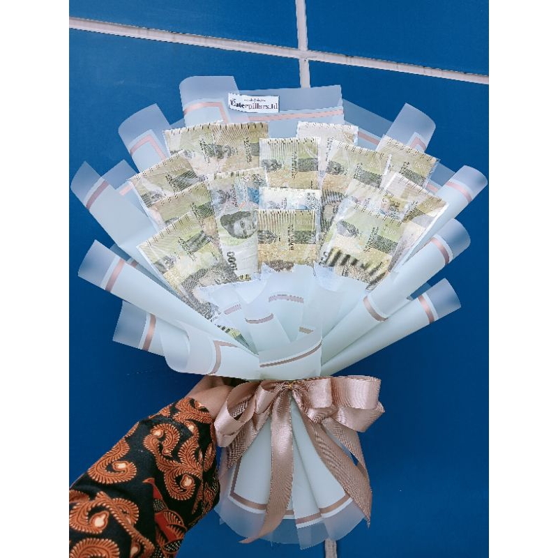 BUKET UANG KOSONG 15 SLOT KADO ULTA WISUDA LAMARAN