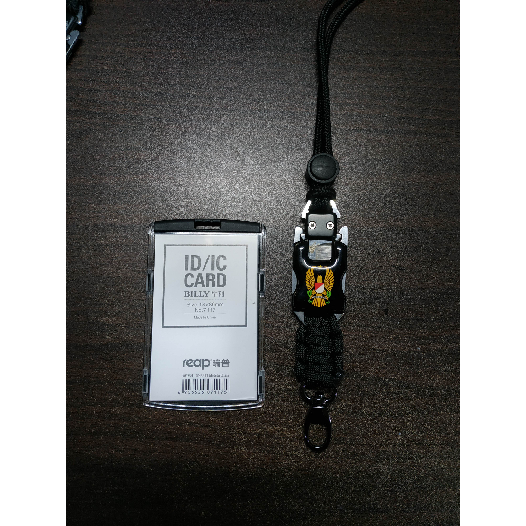 

TALI LANYARD ID MODEL TACTICAL LOGO TNI AU