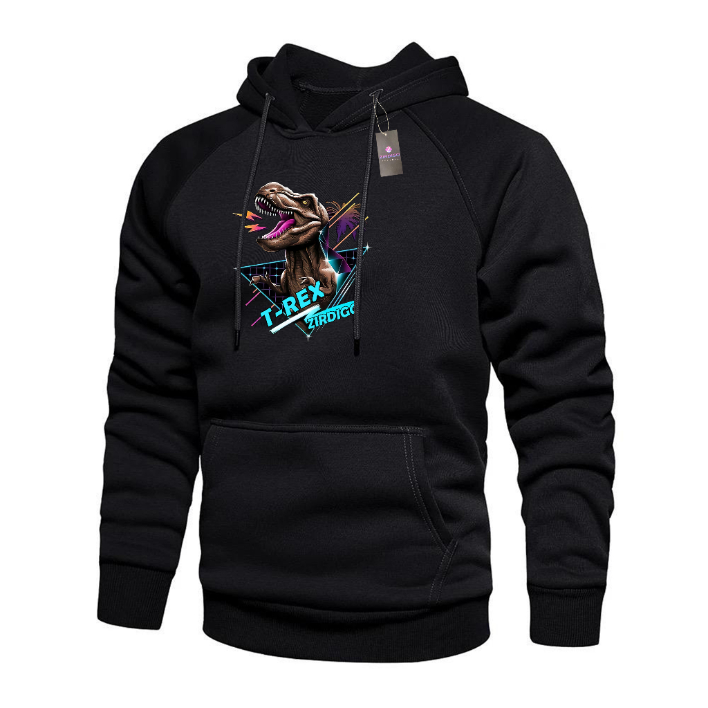 Zirdigo Sweater Hoodie Distro T-Rex Donosaurus Print Quality