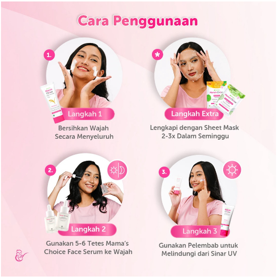 Mama's Choice  Gentle Face Wash 100ml / Mamas Choice Face Wash Bumil &amp; Busui / Mama Choice Sabun Pembersih Wajah Aman Halal Natural Ibu Menyusui dan Ibu Hamil